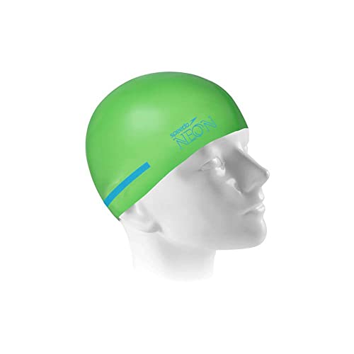 Speedo Tuca de Natação Flat Cap Neon,Único, Verde