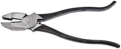Klein Tools 213-9ST Rebar Work Pliers with Spring-Loaded Action, 9-Inch image 5