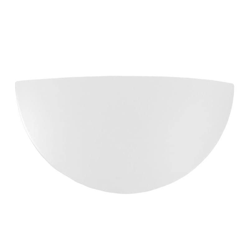 Latiendadeelectricidad Verre demi-lune incurvé mat 30cm