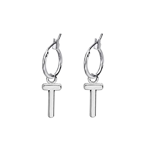 Boucles d'oreilles pendantes alphabet pour un cadeau romantique personnalisé