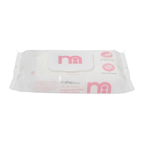 Image of Mothercare Unisex 60-Piece Non-Fragranced Baby Wipes and Tissues - White - Pack of 3