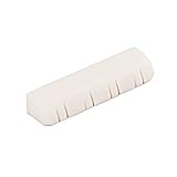 Milisten Guitarlele Bridge Nut Mandolin Slotted Bone Nut for 8 String Mandolin Guitar Replacement Parts Accessories Saddle