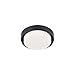 Kuzco Lighting EC44505-BK Bailey - 15W LED Outdoor Flush Mount-1.5 Inches Tall and 5.88 Inches Wide, Finish Color: Black