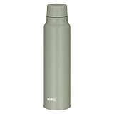 サーモス 水筒 保冷 炭酸飲料ボトル 750ml FJK-750 箱入り (カーキ)