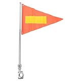 Drapeaux de karting avec mât : leur design unique et attrayant améliore la visibilité et la sécurité. drapeau pour voiturette de golf