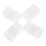 Happyyami 4pcs Mop Heads Dustpan Clip Cleaning Tool Linkage Kit Secure Broom-dustpan Coupling Clip for House Cleaning