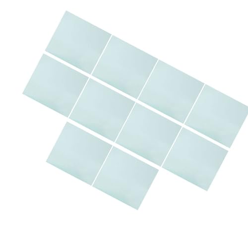 Eujgoov 10pcs 138x122mm Welding Helmet Replacement Lens Auto Darkening Protective Plate for MIG TIG Welders Tools - Image 4
