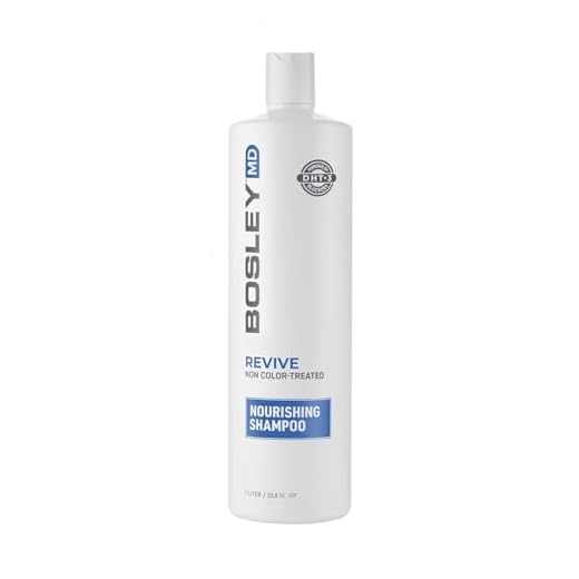 BosleyMD BosRevive Nourishing Shampoo for Noticeably Thinning and Non Color-Treated Hair, 33.8 Fl Oz