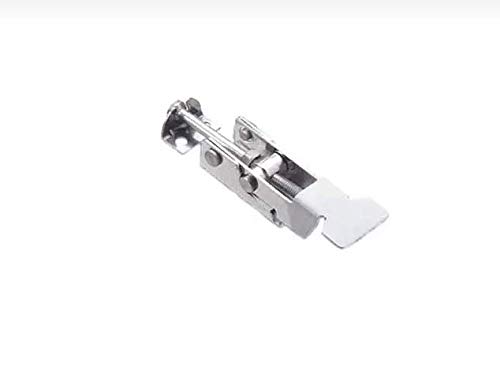 Southco A1-10-701-40 Over-Center Draw Latch, Large Size, Type A Keeper, Stainless Steel, Passivated, Without Vinyl Grip