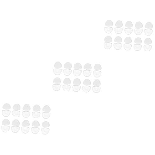 BESPORTBLE 3sets 10pcs Portable Pacifier Case Multi Purpose Storage Box for Soothers Protective Container for Pacifiers for Home and Travel Use 10pcs*3