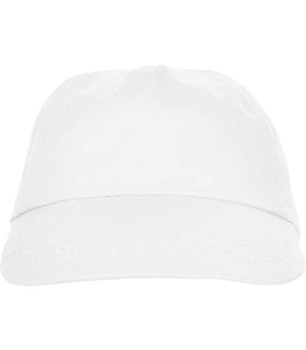 ROLY Gorra 5 paneles con 2 agujeros de ventilación bordados con cinta antisudoral BASICA