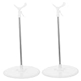 KOMBIUDA 2個 スタンド ディスプレイ パペット サポート 調節可能 高さ ホルダー ベビー おもちゃ フィギュア スタンド サポート スタンド 収納 ラック