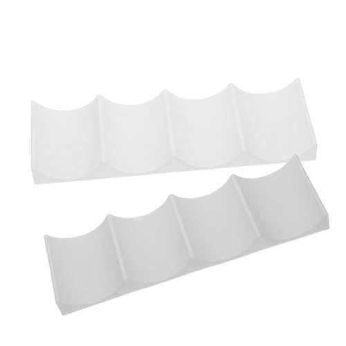 Soporte para botellas de vino plástico resistente 4 botellas miniatura 1