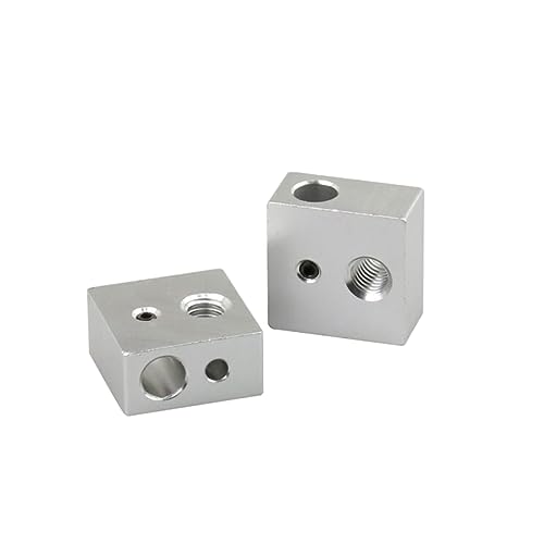 Mk7 3pcs Aluminum Heater Block for 3d Printer Extruder