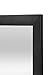 13x49 Black Rectangle Large Wall Mirror for Bathroom or Living Room