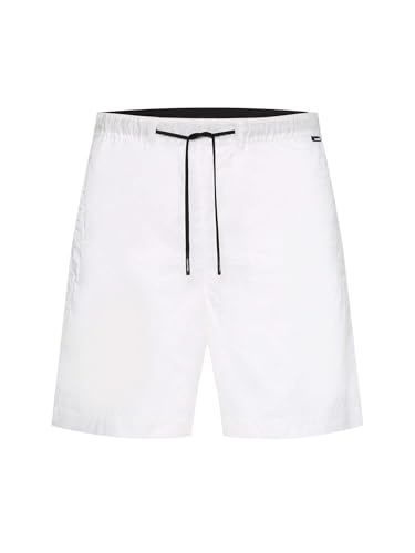 Bermuda Calvin Klein blanc K10K108657 pour homme en coton premium