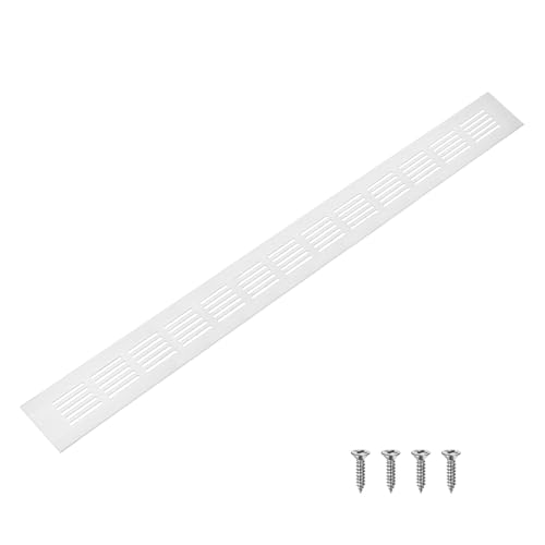 Grille d'aération pour porte intérieure 20x2 pouces contre humidité et odeur - 2