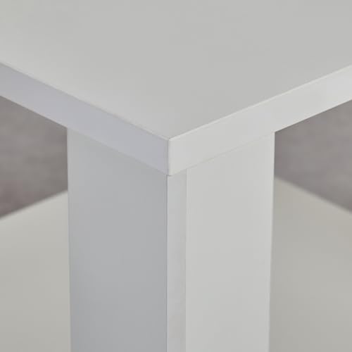 Image of Home Centre | Clary | Engineered Wood | End Tables | White | 1 Year Warranty