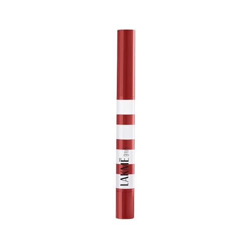 Image of Lakme 9to5 Hya Beach Edit, Lipstick + Liner Duo, Afterhours Red, Infused with Hyaluronic Acid, Vitamin E, Jojoba Oil, Comfortable Matte Finish, SPF Powered, Hydrating Lipstick, 2+0.2 g