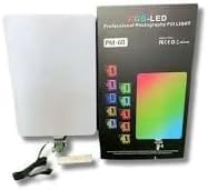 RGB-LED Dimmable Professional Photography Fill Light on Tripod, With Color Adjustment and Adjustable Brightness. (PM-60 24 inch)