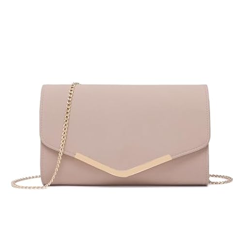 Miss Lulu Bolso Bandolera Elegante con Cadena Dorada para Mujer - Bolso de Noche Perfecto para Navidad, Bodas y Eventos Especiales | Ya disponible en tu tienda friki favorita! En mundofriki.es!