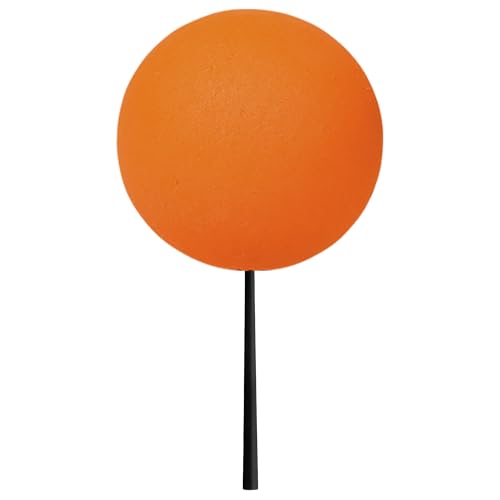 Tenna Tops Plain Orange Car Antenna Ball Auto Accessory (1.75