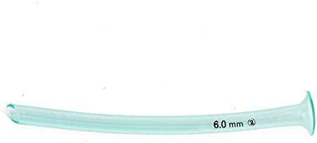 Disposable Nasal Pharyngeal, First Aid Rescue Latex Free Respiration Tubes Emergency Nasal Pharyngeal Duct Nasopharyngeal Airway Health Care Tool Accessory(6)