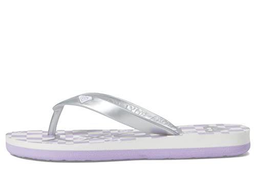 Roxy Girl's Tahiti VII (Little Kid/Big Kid) White/Purple 11 Little Kid M4