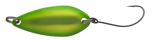 DAIWA Presso ADM, Cuiller Ondulante, Leurre de Pêche, 2,6cm, 2,2g, Lightning Green, 15440-125