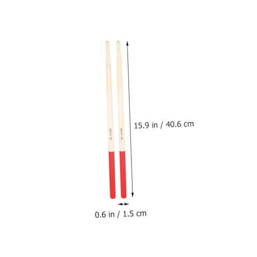 Baquetas de Madera de Arce 5A Antideslizantes para Adultos miniatura 2