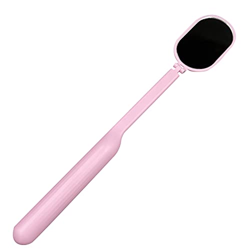 Espejo de extensión de pestañas Espejo de pestañas grande Espejo de pestañas Herramienta de pestañas 270 grados Rotación libre Extensiones de pestañas Suministros Accesorios Rosa Cover