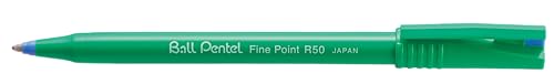 Pentel Pióro kulkowe R50-C "Ball Pentel" 0,4 mm, 12 sztuk, niebieskie