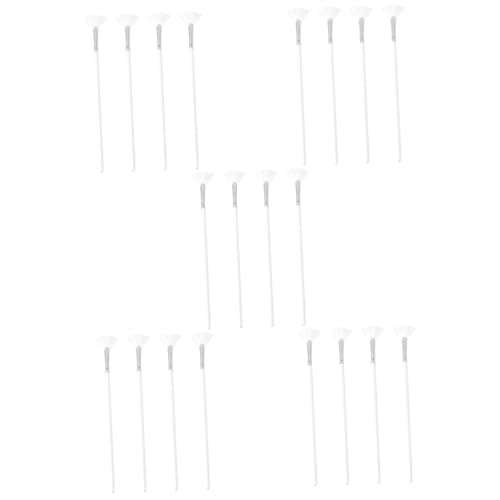 Gogogmee 5sets Facial Mask Brush Set Mask Applicator Tool Fan Shaped Makeup Brush for Mud Serum Daily Use 4pcs*5