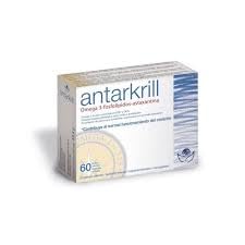 Pack de 2 Aceite de Krill (60 Perlas por Bote) - Total 120 Perlas Suplemento de Omega 3, Fosfolípidos y Astaxantina