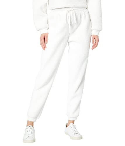 Splendid Calça jogger feminina Sundown Playa reciclada, Creme, X-Large