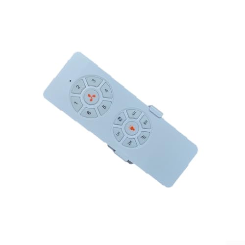 Ventilador de techo inalámbrico y auricular remoto de luz, controlador inversor de ajuste de velocidad suave, para uso doméstico (C)