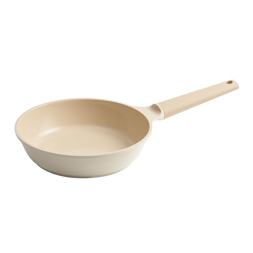 KPRODUCT4U TRUECOOK OFICIAL: Sartén antiadherente de inducción de cerámica ecológica beige, 28 cm