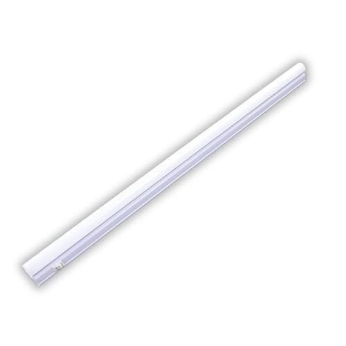 LUXULA LED Unterbauleuchte mit Schalter - Lichtleiste 60cm 4500K Neutralweiß 8W 720lm verknüpfbar - Unterschrankleuchte Lampen Leiste 230V für Küchenschrank Wekstatt - 575x22x36mm