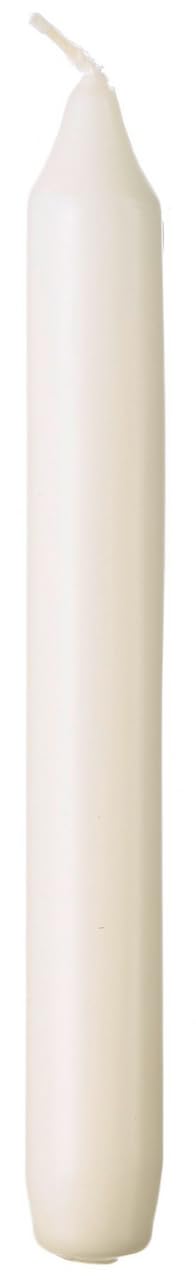"METRO Professional Velas alargadas, 30 uds., parafina, Ø 21.5 x 180 mm, combustión aprox. 6h, para hogar y gastronomía, beige"