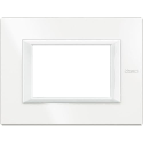 BTicino HA4803HD Axolute Placca Rettangolare, 3 Moduli...