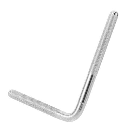 SUPVOX Drum Kit Shaped Cowbell Mounting Arm Durable Metal Shaped Extension Rod for Stable Percussion Performance Convenient Cowbell Holder Accessory for Drummers