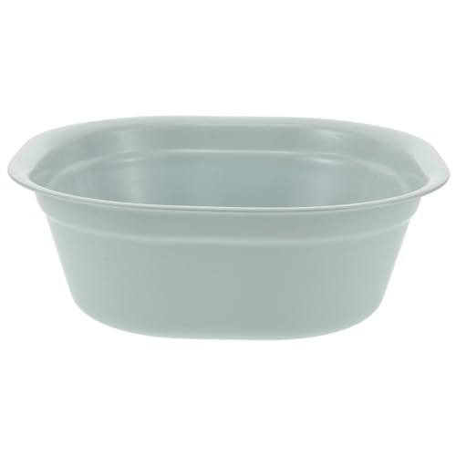 GALPADA Lavabo Cuadrado Grande de Plástico Reforzado para Uso Doméstico Versátil para Lavado de Pies Ropa y Platos Diseño Compacto y Resistente con Gruesos para Mayor Durabilidad