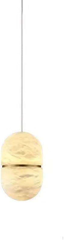 Lampe suspendue créativité nordique avec diffuseur dolomite naturelle