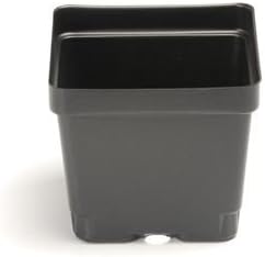 4 1/2 Inch Plastic Flower Pots (Qty. 45), Green, Greenhouse and Nursery Pots
