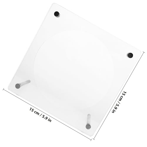 Soporte transparente para discos que soluciona el desorden en casa 3