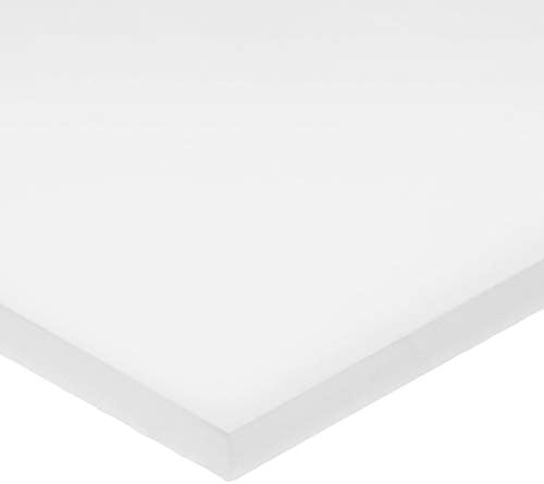 USA Sealing BULK-PS-UHMW-186 UHMW Polyethylene Plastic Bar, 1/2" Height, 1-1/2" Width, 24" Length