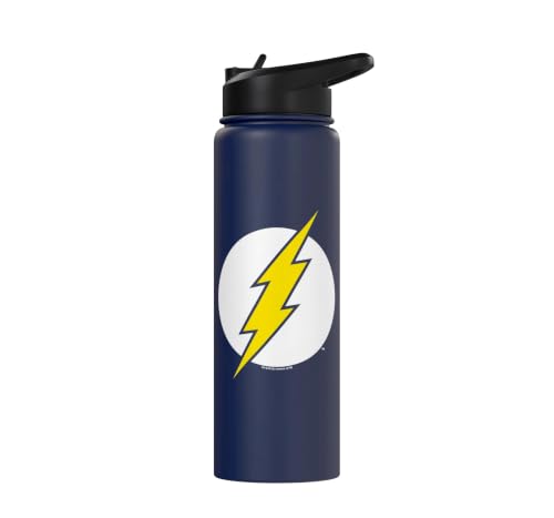 Image of The Flash Logo Stainless Steel Insulated Water Bottle