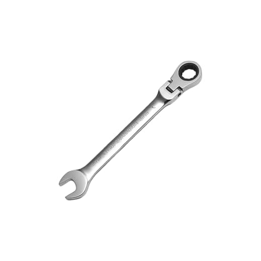 WISEUP 180° Flex-Head Ratchet Spanner