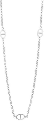 Collier nez de cochon pour femme, chaîne de clavicule en argent S925 à porter au quotidien