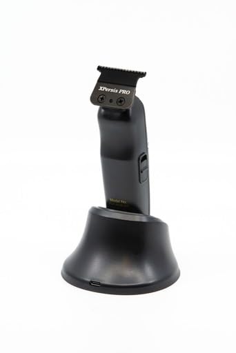 XPERSIS PRO EGO High Torque Brushless DC Motor 7200 RPM DLC Blade Cordless Hair Trimmer with Charging Stand for Barbers and Professionals